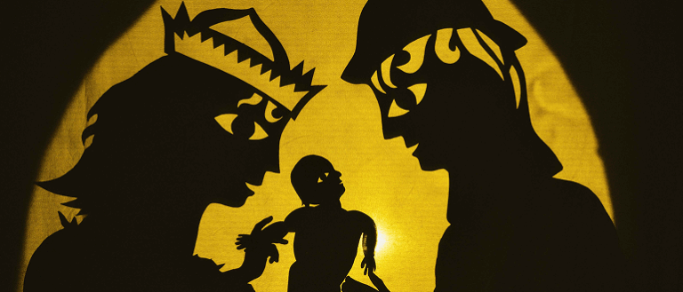 Autour Zāl, marionnettes de théâtre d’ombres – Sâyeh SIRVANI